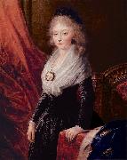 Friedrich Heinrich Fuger Portrait of Marie Therese de Bourbon oil